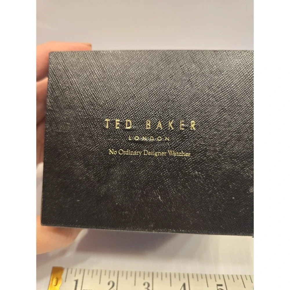 Ted Baker Of London EMPTY Watch Box 5x4x3, Manuel, Watch Pillow, Lux Life, Style